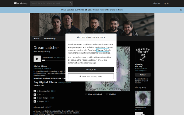 chasingchristy.bandcamp.com