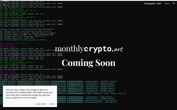 www.monthlycrypto.art