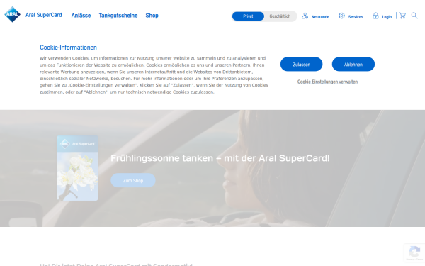 www.aral-supercard.de