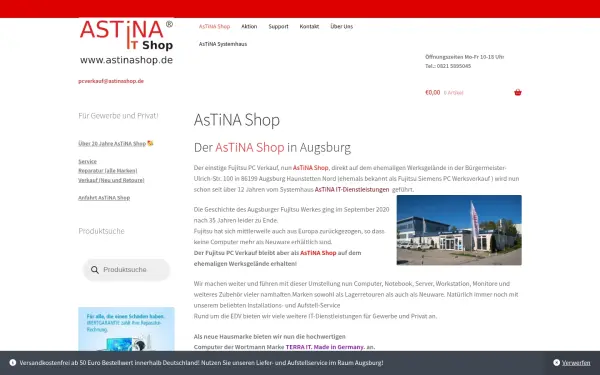 www.astinashop.de