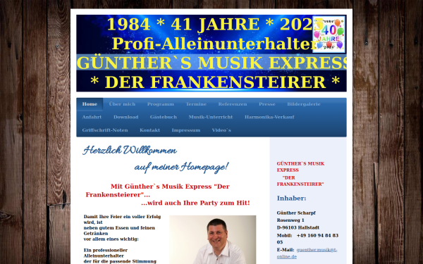 www.guenthers-musik-express.de