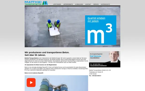 www.matthaei-transportbeton.de