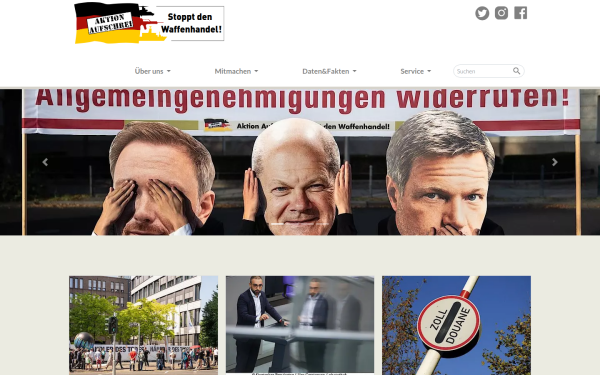 aufschrei-waffenhandel.de