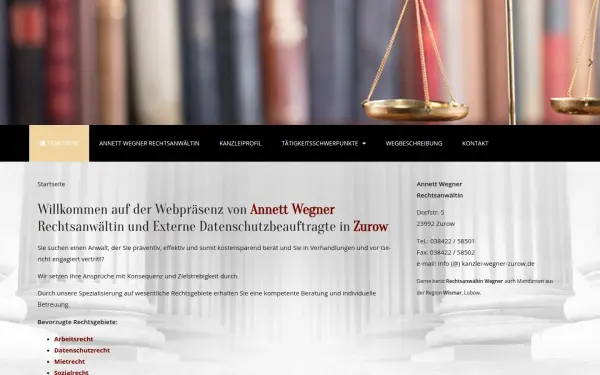 www.kanzlei-wegner-zurow.de