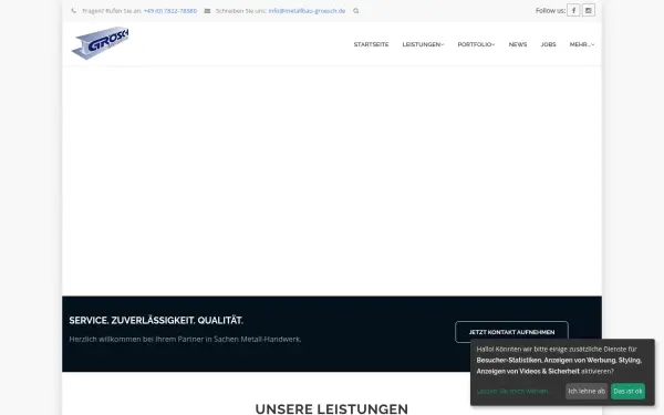 metallbau-groesch.de