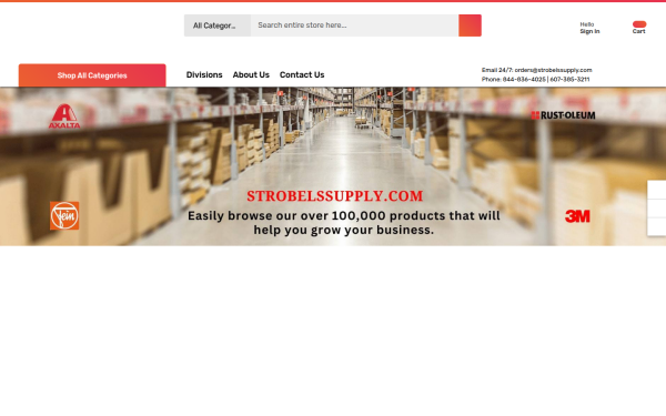 www.strobelssupply.com