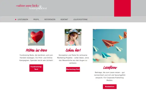 www.sabineannelueck.de
