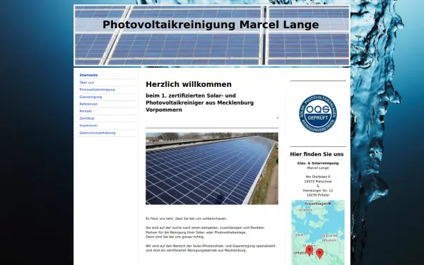 www.pv-reinigung-lange.de