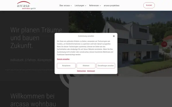 arcasa-wohnbau.de