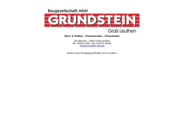 grundstein-bau.de