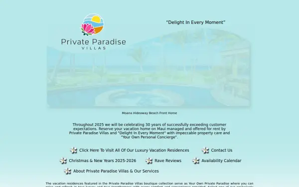 beachvillasmaui.com