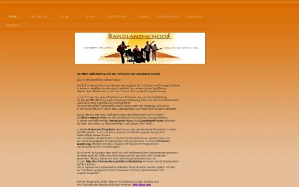 bandlandschool.de