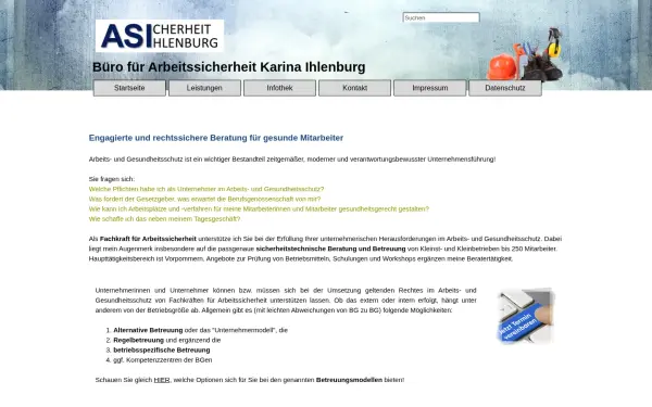 arbeitssicherheit-ihlenburg.de