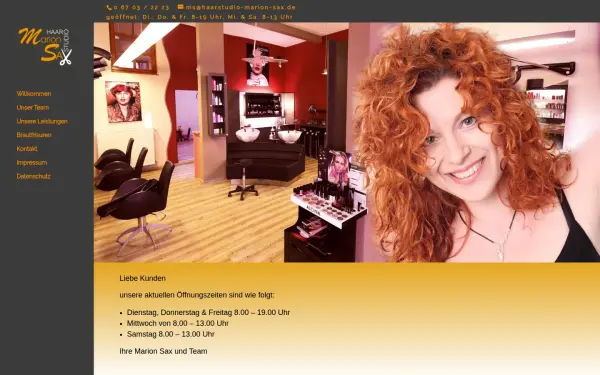 www.haarstudio-marion-sax.de