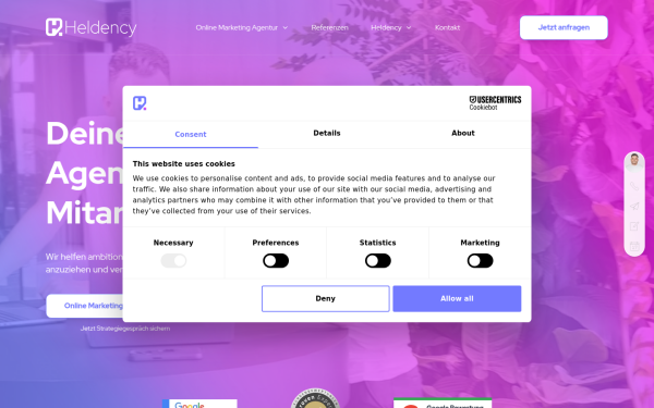 www.heldency.de