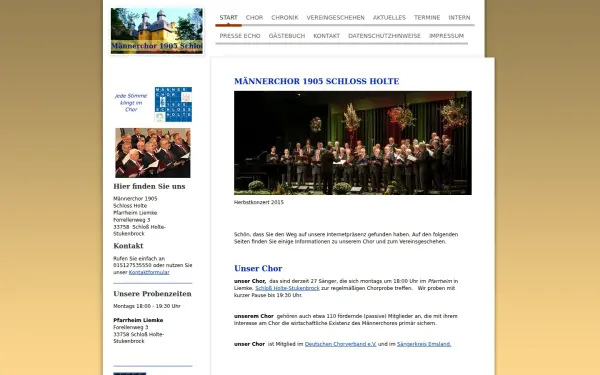 www.maennerchor-schlossholte.de