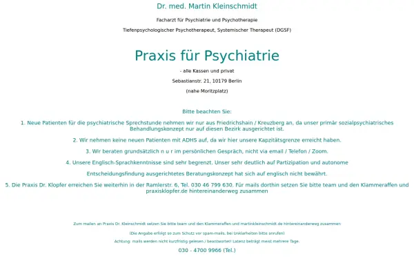 martinkleinschmidt.de