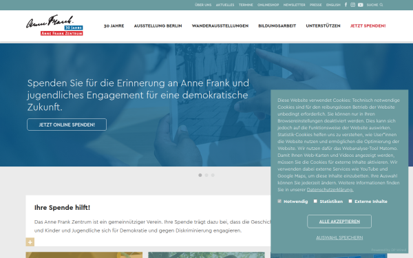 www.annefrank.de