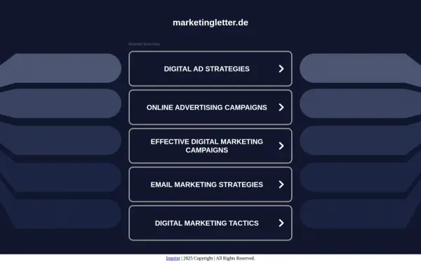 marketingletter.de