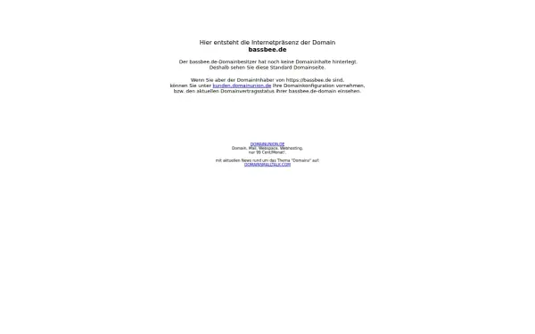 www.bassbee.de