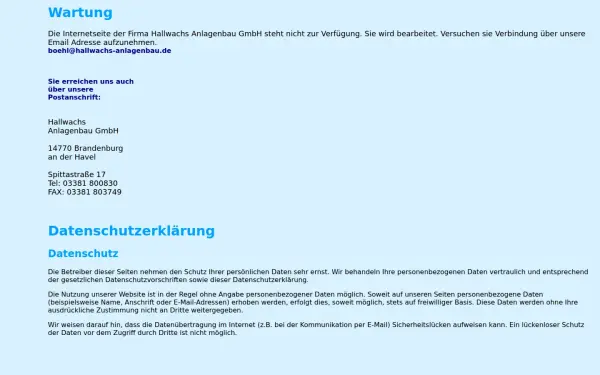 hallwachs-anlagenbau.de
