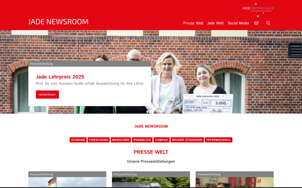 newsroom.jade-hs.de