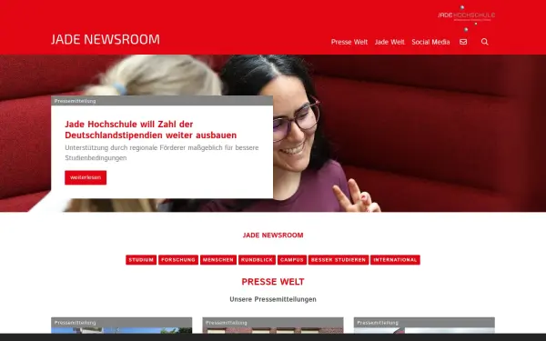 newsroom.jade-hs.de