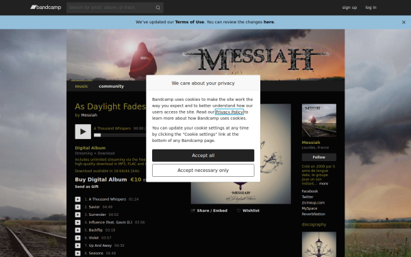 messiahfrance.bandcamp.com