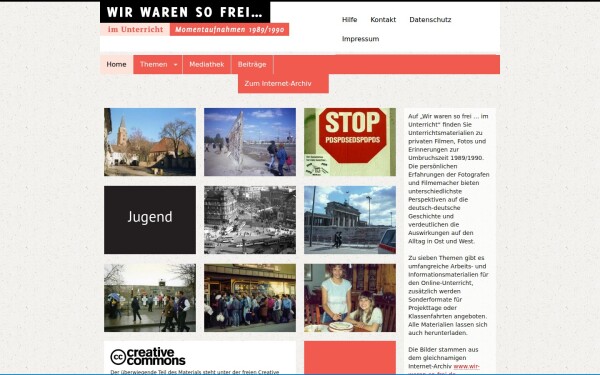 unterricht.wir-waren-so-frei.de