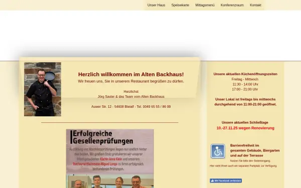 www.backhaus-bleialf.de