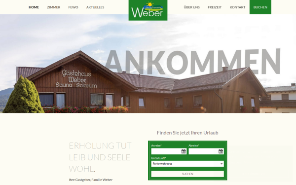 www.gaestehausweber.de