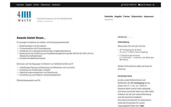 www.4waste.de