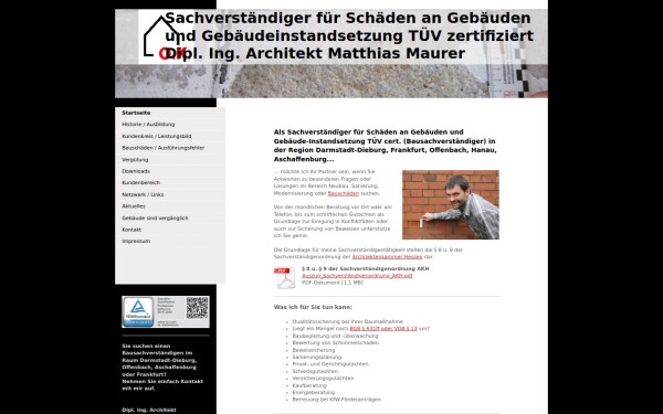 www.bausachverstaendiger-maurer.de