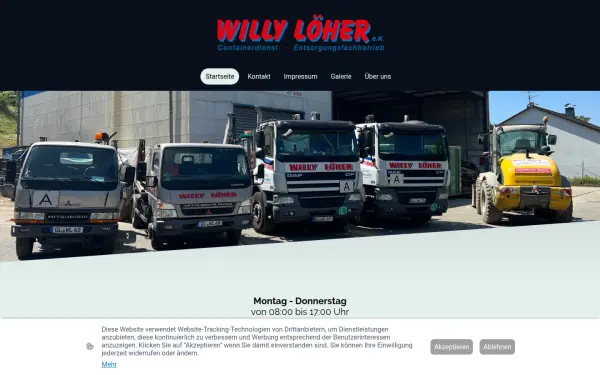 www.loeher-containerdienst.de