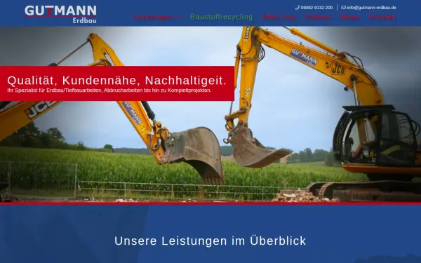 gutmann-erdbau.de