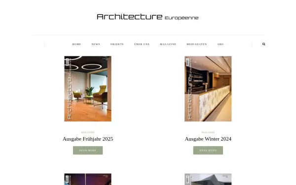 www.architecture-europeenne.eu