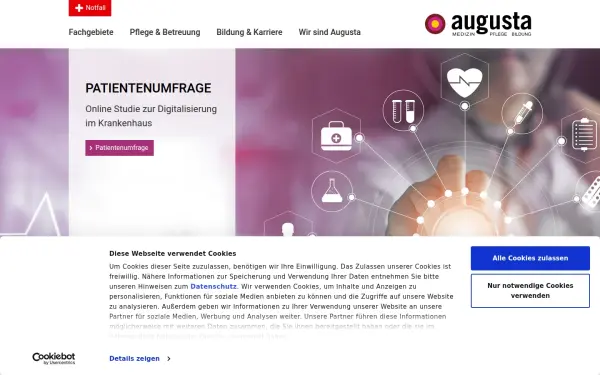 www.augusta-kliniken.de