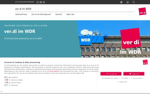 wdr.verdi.de
