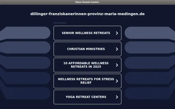 www.dillinger-franziskanerinnen-provinz-maria-medingen.de