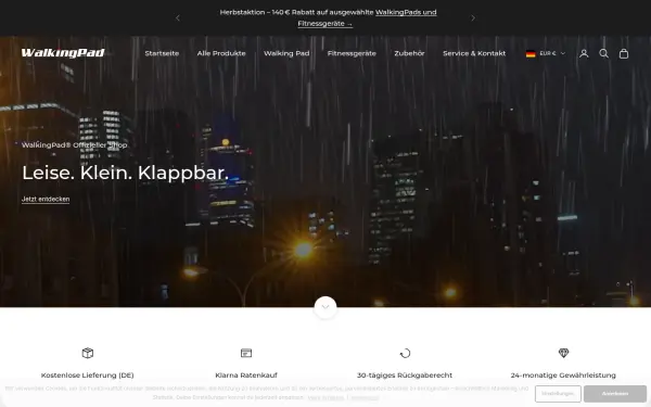 de.walkingpad.com