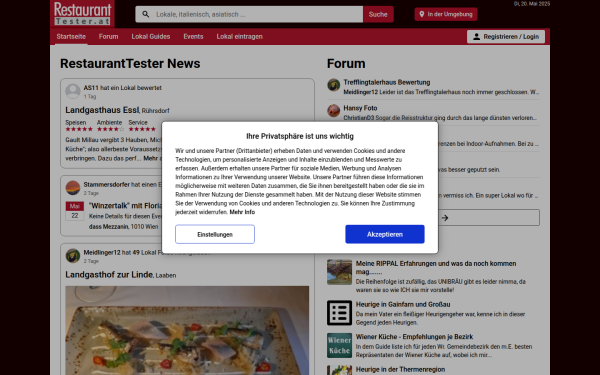 www.restauranttester.at