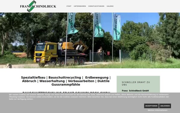 bauschuttrecycling-schindlbeck.de