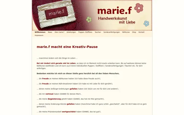 www.marie-f.de