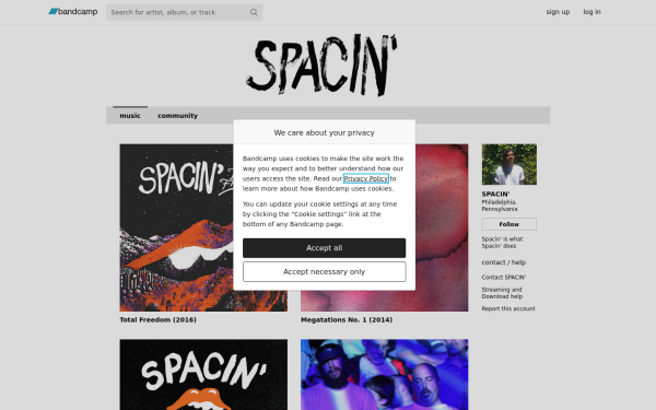spacin.bandcamp.com