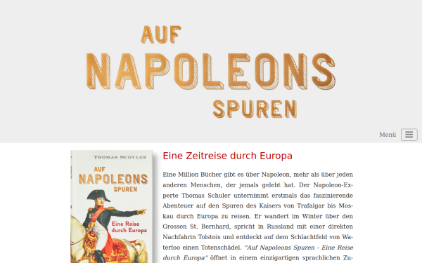 aufnapoleonsspuren.de