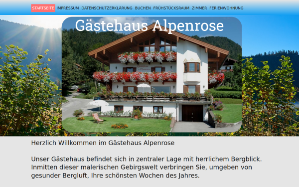 gaestehausalpenrose.de