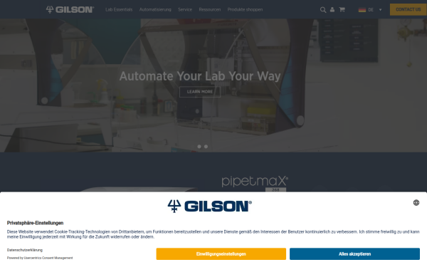 de.gilson.com