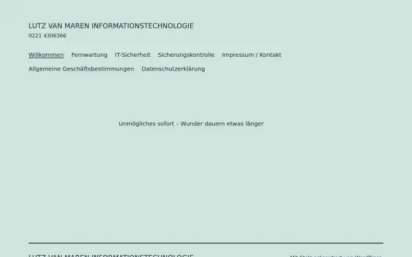 lutzvanmaren.de
