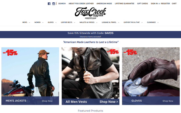 www.foxcreekleather.com