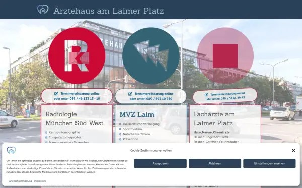 aerztehaus-laim.de